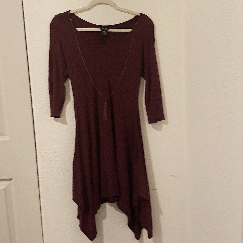Maroon dress
